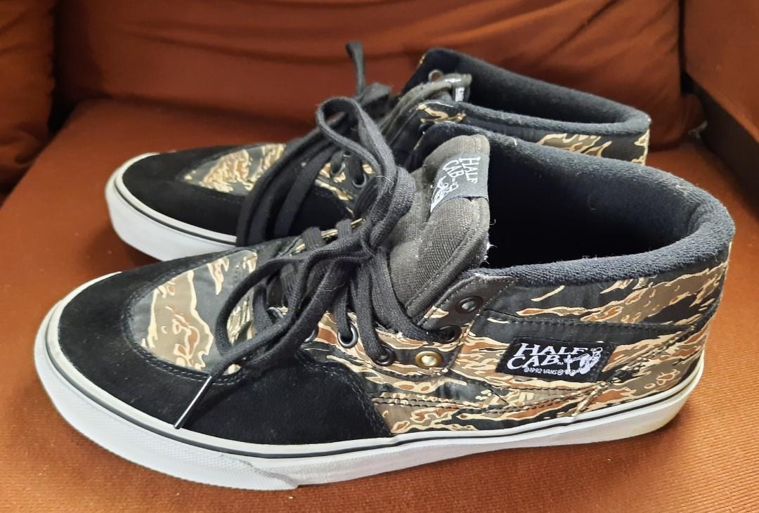 Vans half discount cab tiger camo