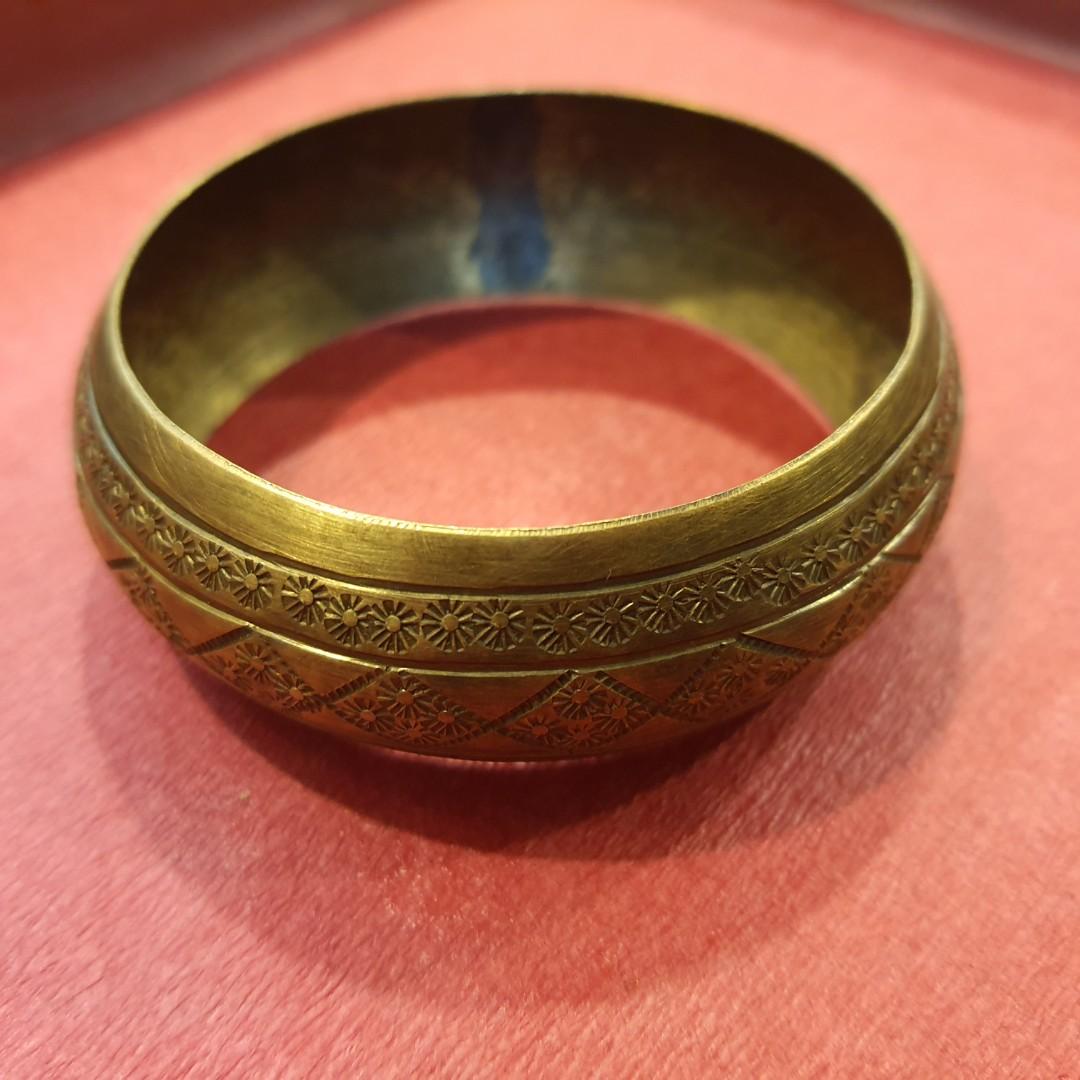 Vintage hot sale brass bracelets