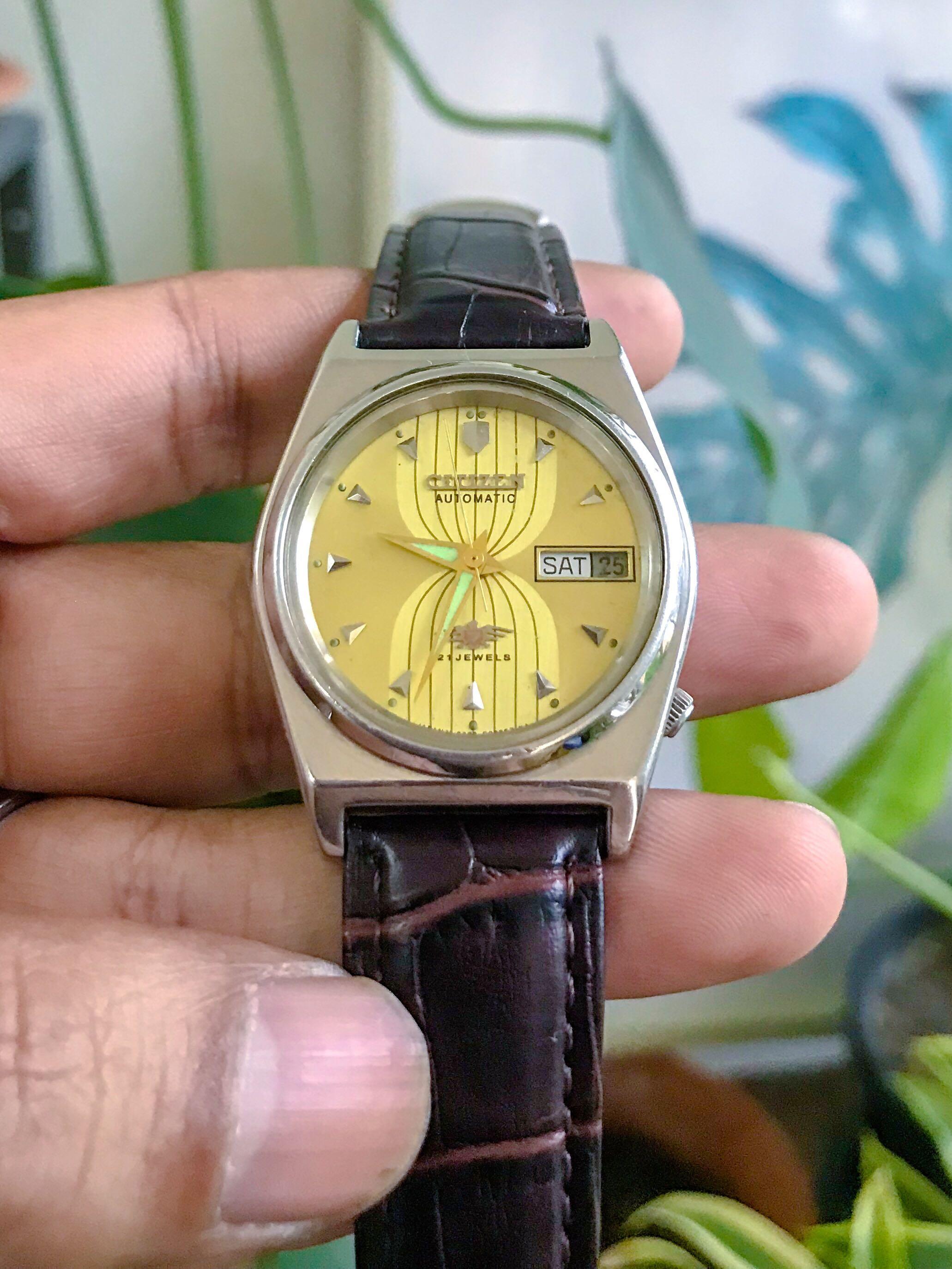 Vintage CITIZEN 7 Eagle Automatic 21 Jewels