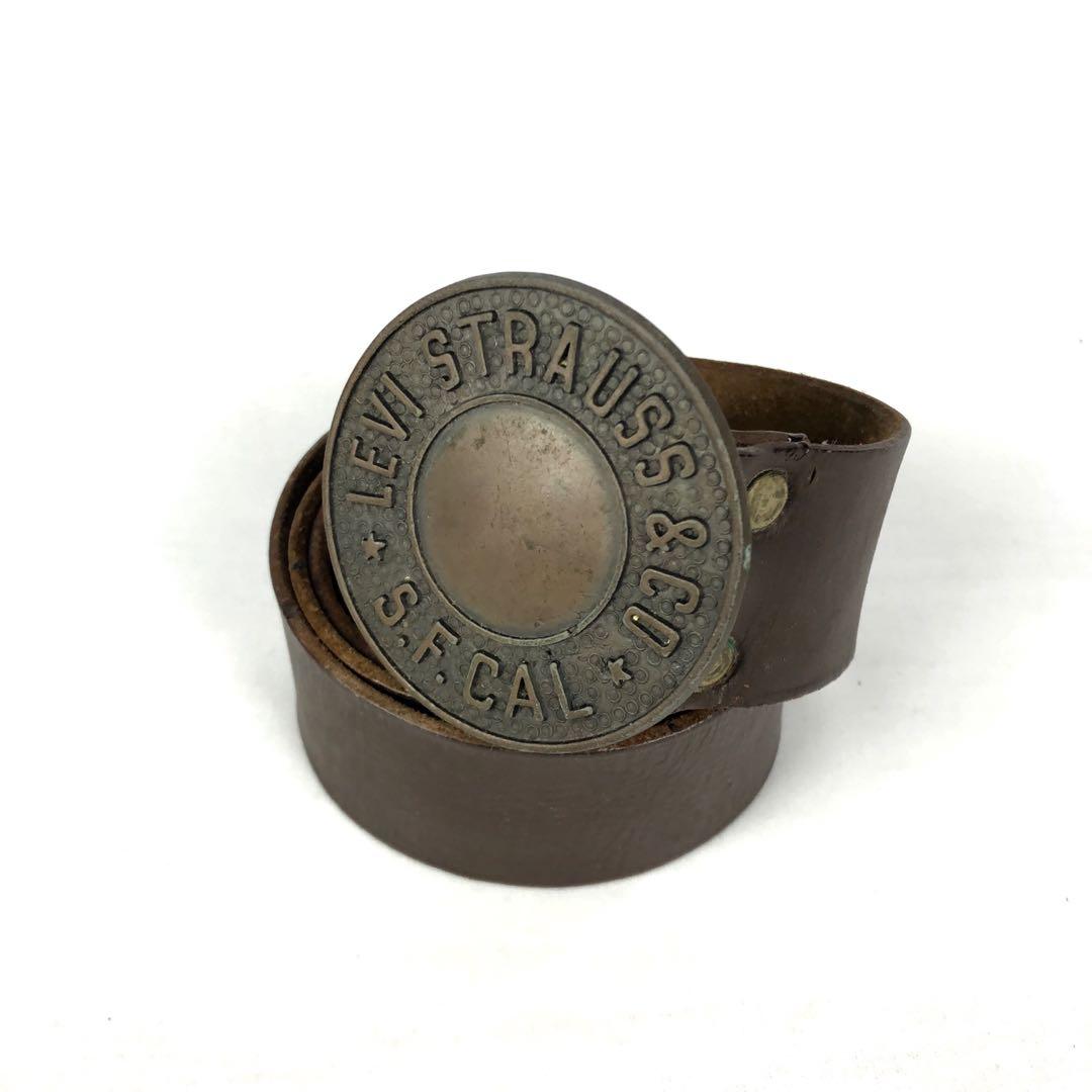 Vintage levis online belt buckle