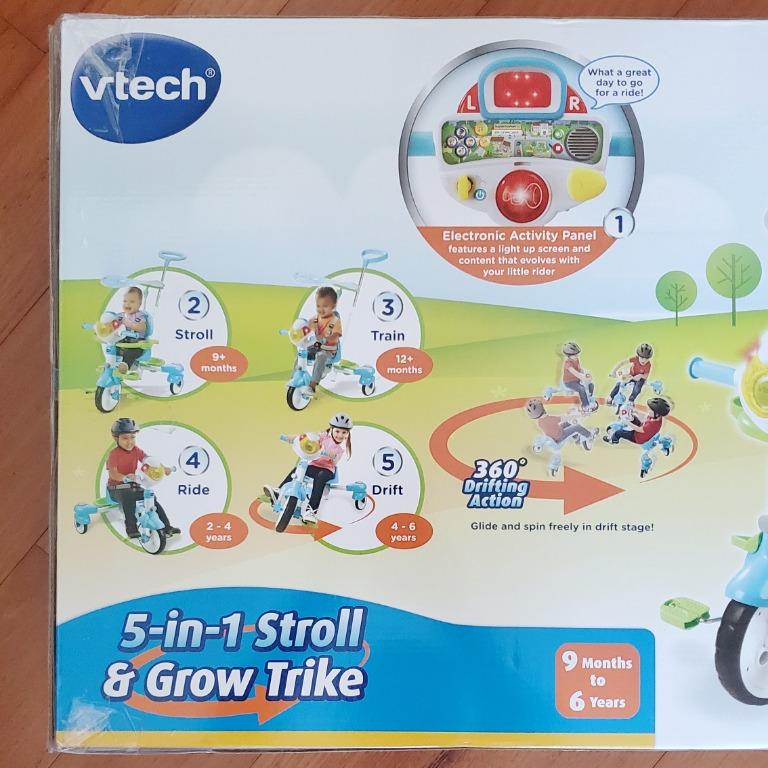 5 in 1 online stroll and grow trike
