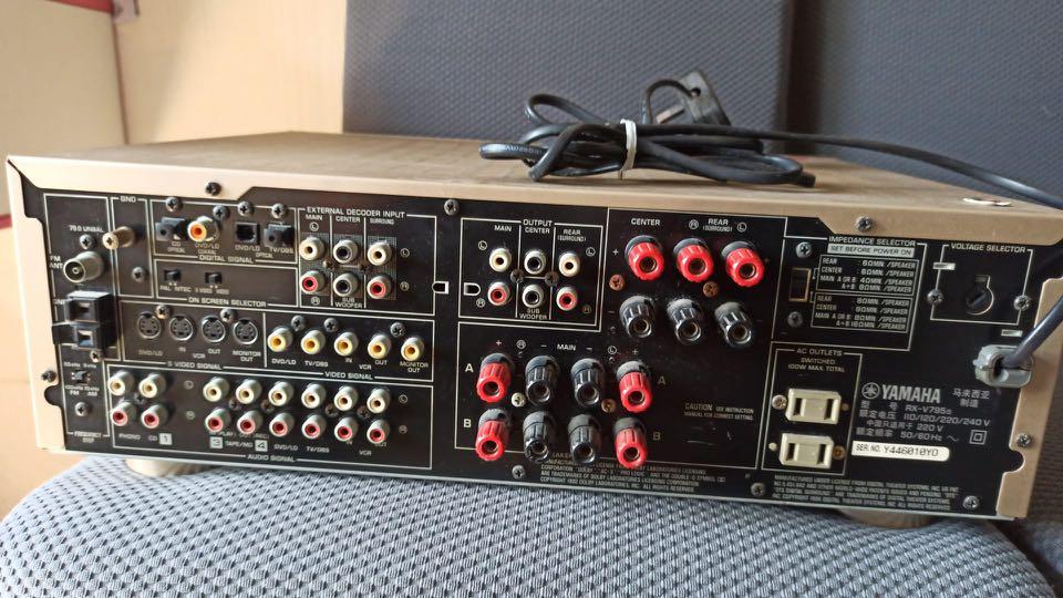 Yamaha RXV795a AV Receiver, 音響器材, Soundbar、揚聲器、藍牙喇叭、耳擴 Carousell