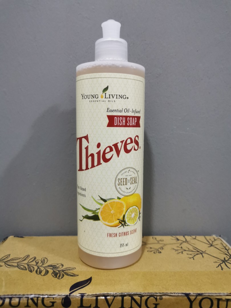 YL Thieves Dish Soap Detergent 355ml young living, Furniture & Home