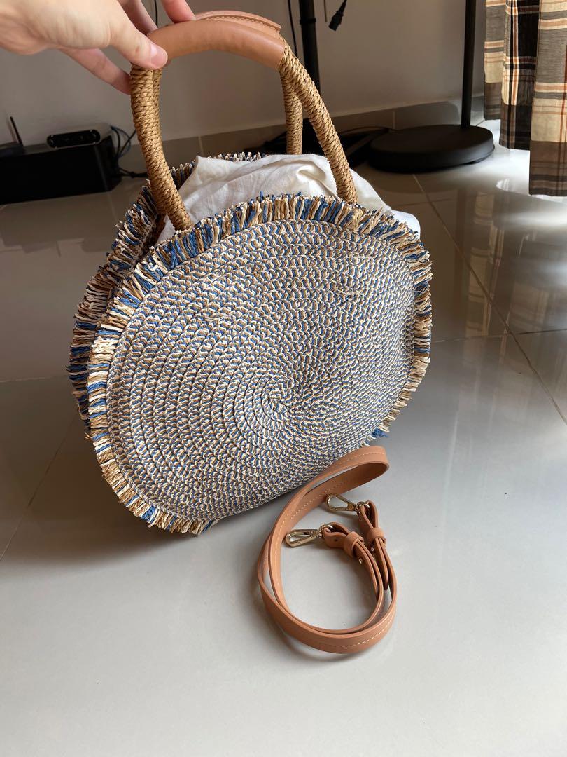 Zara straw bag