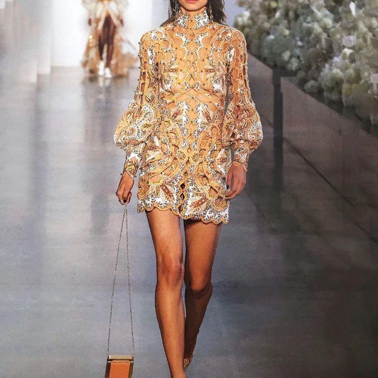 Zimmermann zippy scallop dress new arrivals