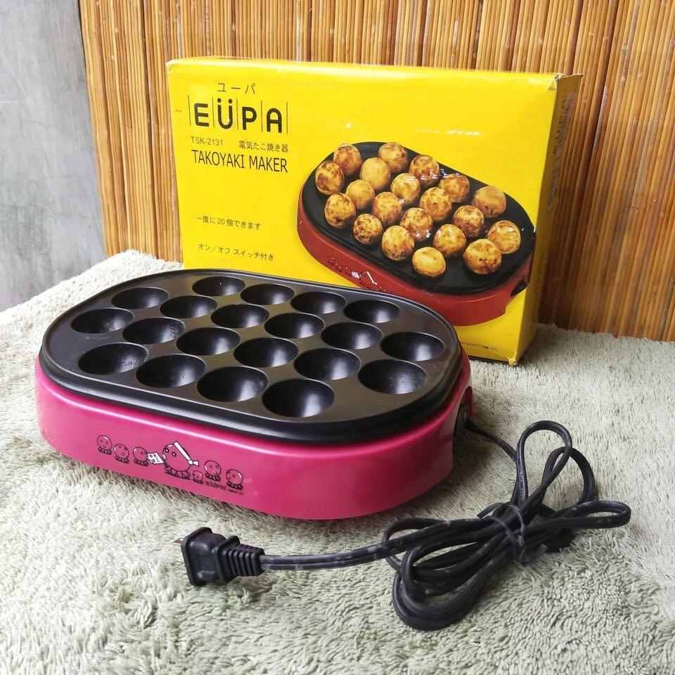 20 Holes Electric Takoyaki Cooker, Furniture & Home Living, Kitchenware