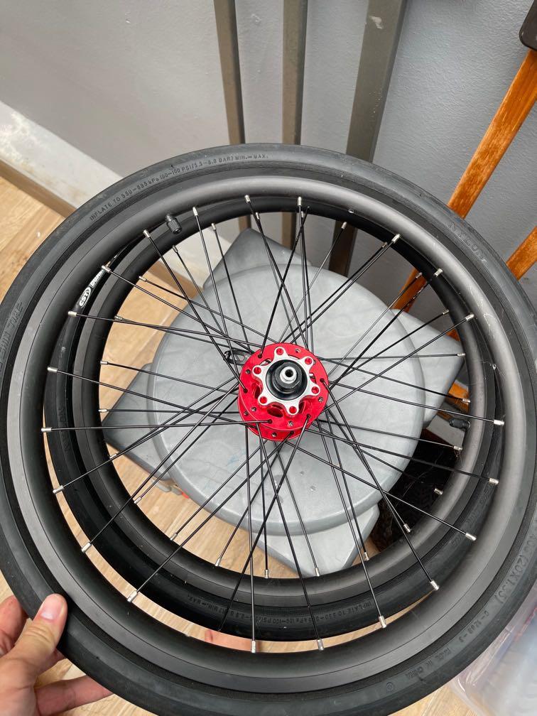 20 inch wheel 52t sprocket and pedal Sports Equipment Bicycles