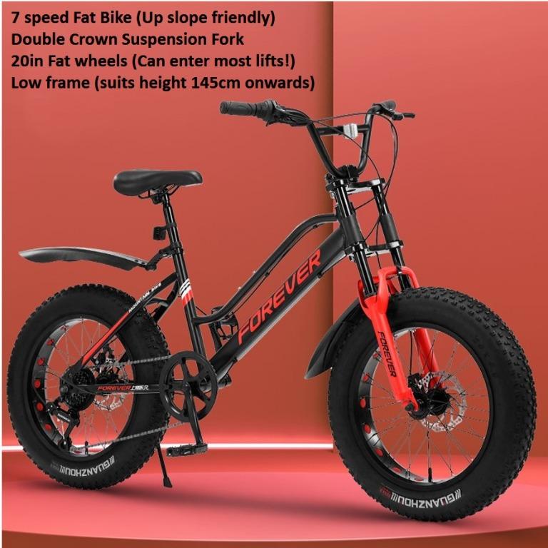 20inch mini fatbike with suspension Sports Equipment Bicycles