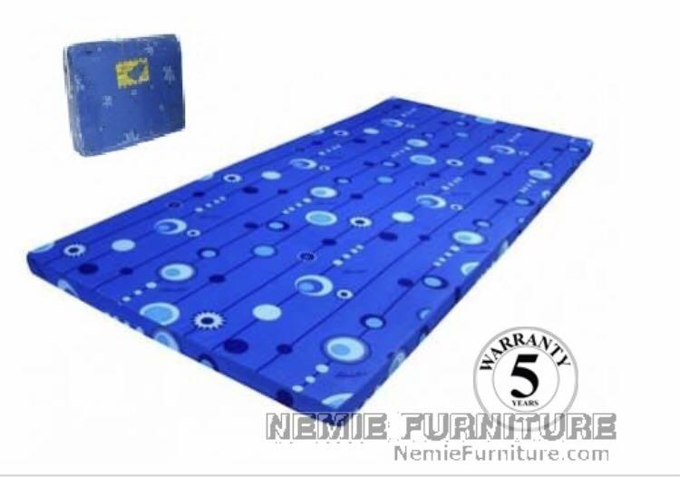 30” Uratex Foldable Siesta Mattress Super Single (Color & Design Varies) (Category: Bed Frames & Mattresses) located in Manila. Submitted by rotalie (Listing ID 1153956470, Image 1). Description: 30” Uratex Foldable Siesta Mattress Super Single (Color & Design Varies) 2” x 30” x 75” Color and design varies 5 years warranty Ideal for sleepovers Uratex foam Easy to carry .