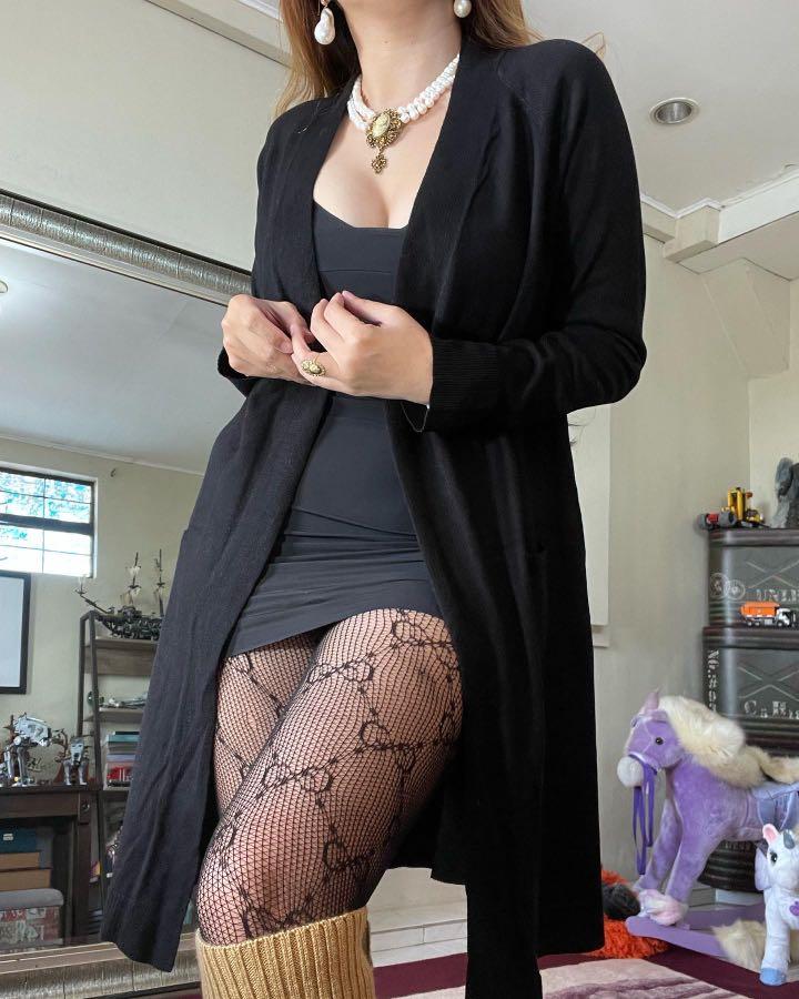 89th and cheap madison black cardigan
