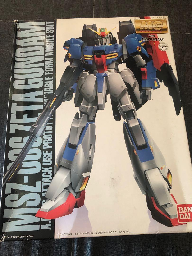 MG MSZ-006 ZETA GUNDAM 20周年記念 MG 1/100 MSZ-006 Zeta Gundam Ver. Ka - Release Info, Box Art