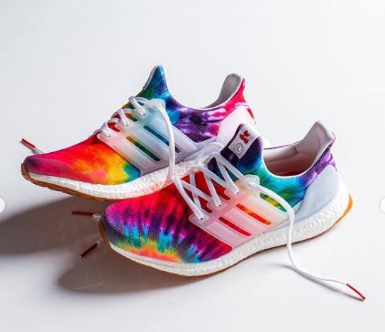 adidas tie dye shoes