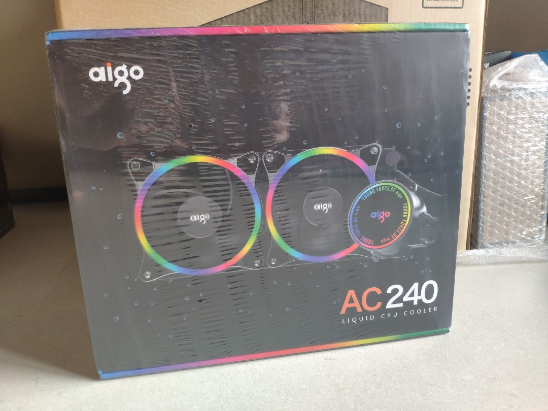 Aigo AC240 AIO Cooler 240mm RGB PWM Fan 