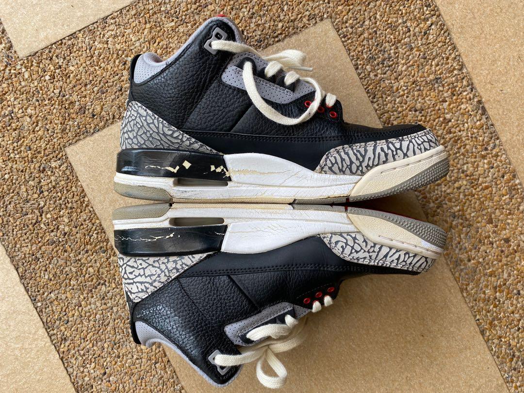 1988 jordan 3 black cement