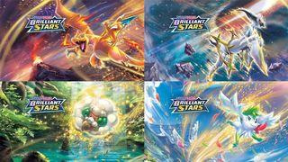(ALL FOR $6) Pokemon / Pokémon Brilliant Stars Rare, Uncommon (including Reverse Holo/Holo), Common (including Reverse Holo/Holo) cards