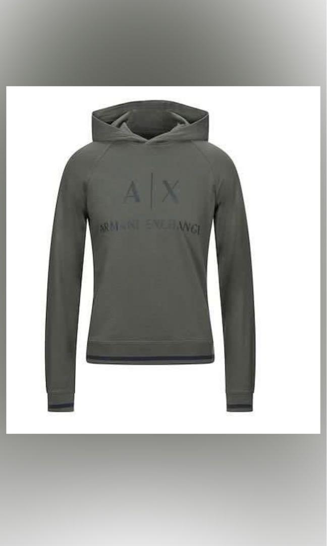 Armani exchange hoodie in green, Men's Fashion, Tops & Sets, Hoodies on  Carousell