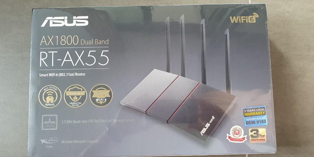 Asus RT-AX55, Computers & Tech, Parts & Accessories, Networking on ...