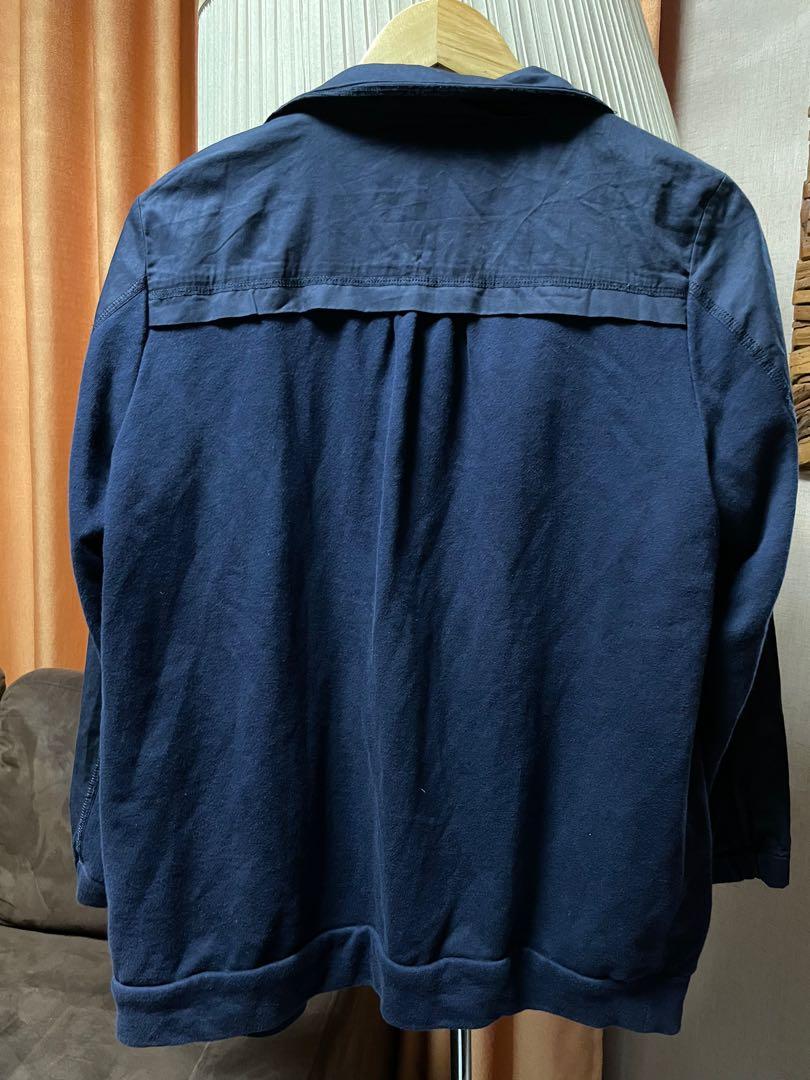 Atsuro Tayama jacket navy blue, Women's Fashion, Coats, Jackets and ...