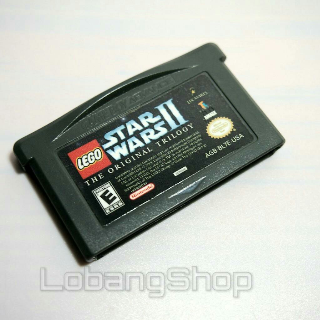 Authentic LEGO Star Wars II The Original Trilogy Game Cartridge for  Nintendo Game Boy Advance SP DS Lite GBA Gameboy console, Video Gaming,  Video Games, Nintendo on Carousell