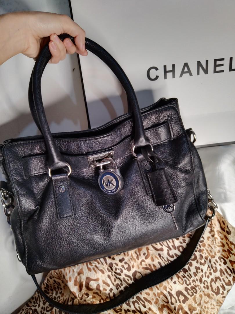 Authentic Michael Kors Black Hamilton bag