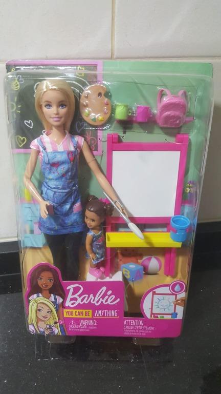 Barbie Art Teacher Playset Authentic Hobbies Toys Toys