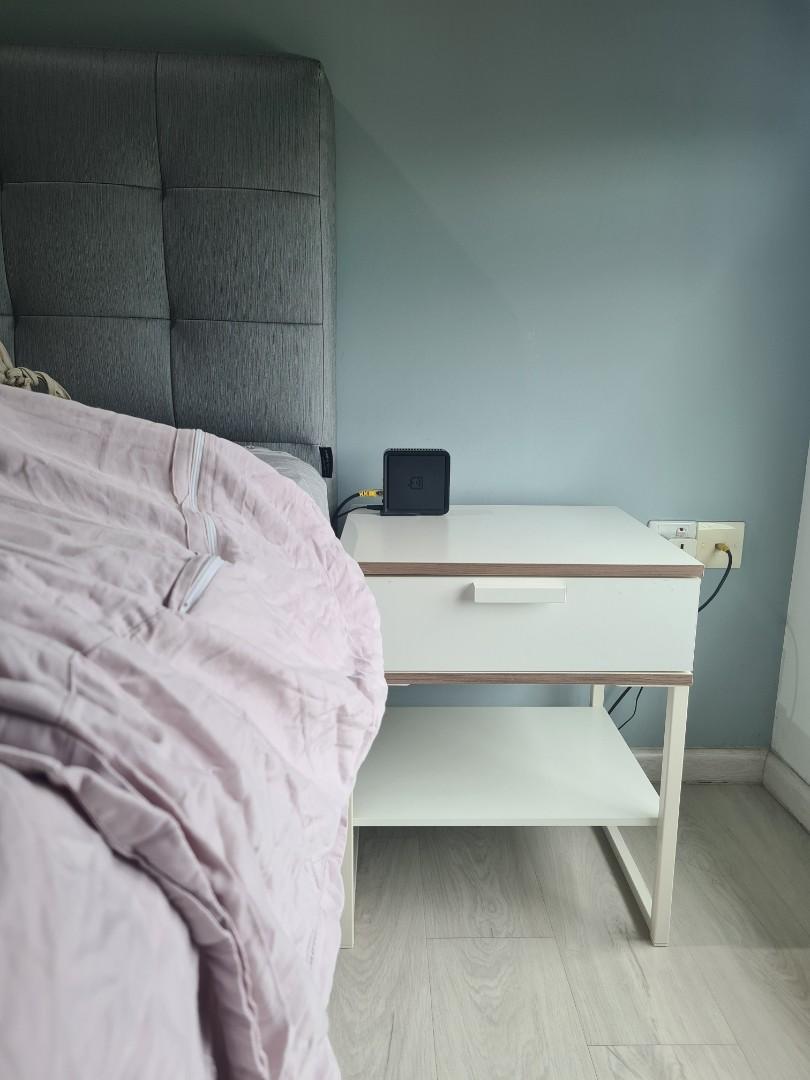 Bedside table (Category: Shelves, Cabinets & Racks) located in Singapore. Submitted by chickwithkicks (Listing ID 1153969787, Image 2). Description: moving out.