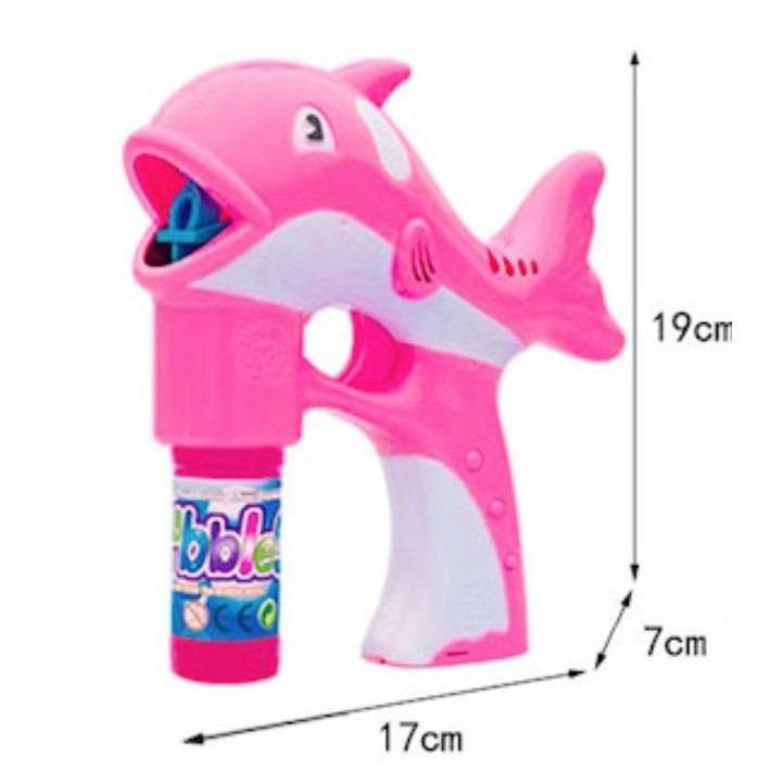 Fish bubble outlet gun with music