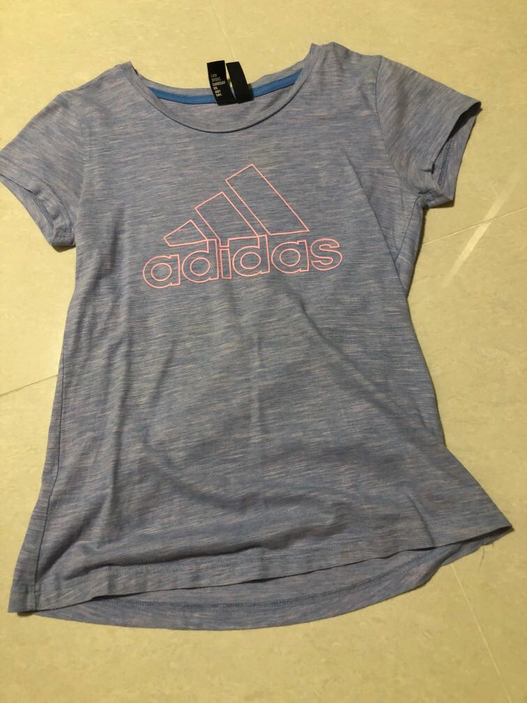 Purple adidas shirt hot sale