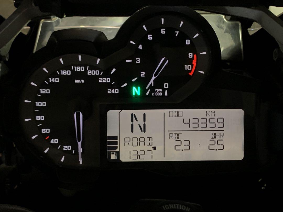 bmw r1200gs mileage