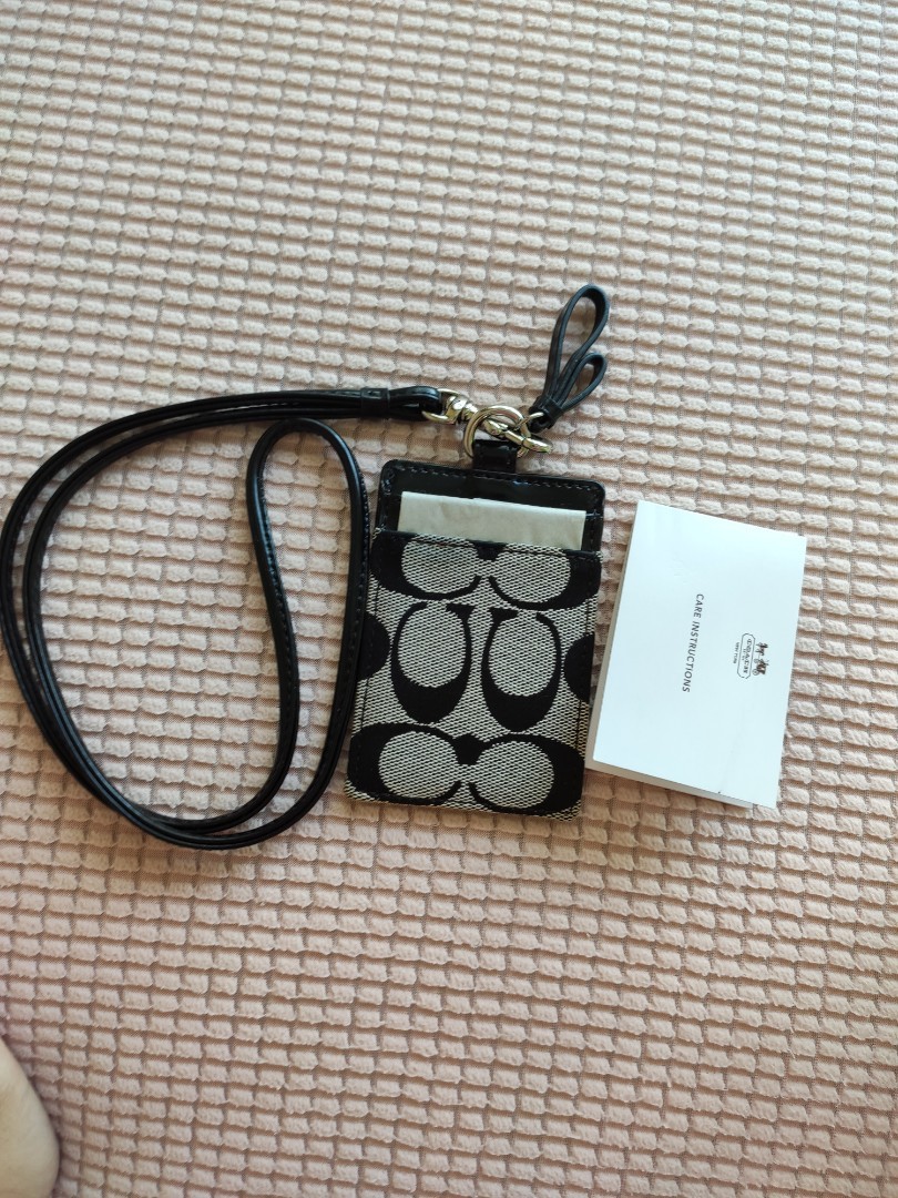 BN Authentic Coach Lanyard, Women's Fashion, Bags & Wallets, Wallets