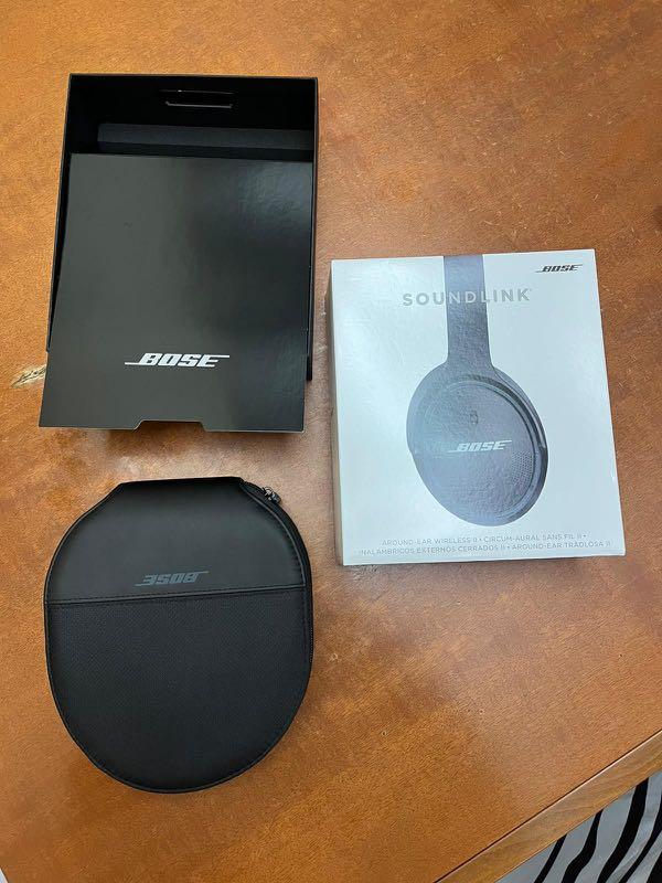 Bose SoundLink 耳罩式無線耳機II Around-ear wireless headphones ii