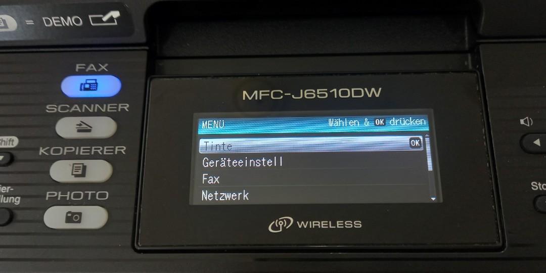 Brother A3 Printer MFCJ5610DW.( Come with refillable cartridge