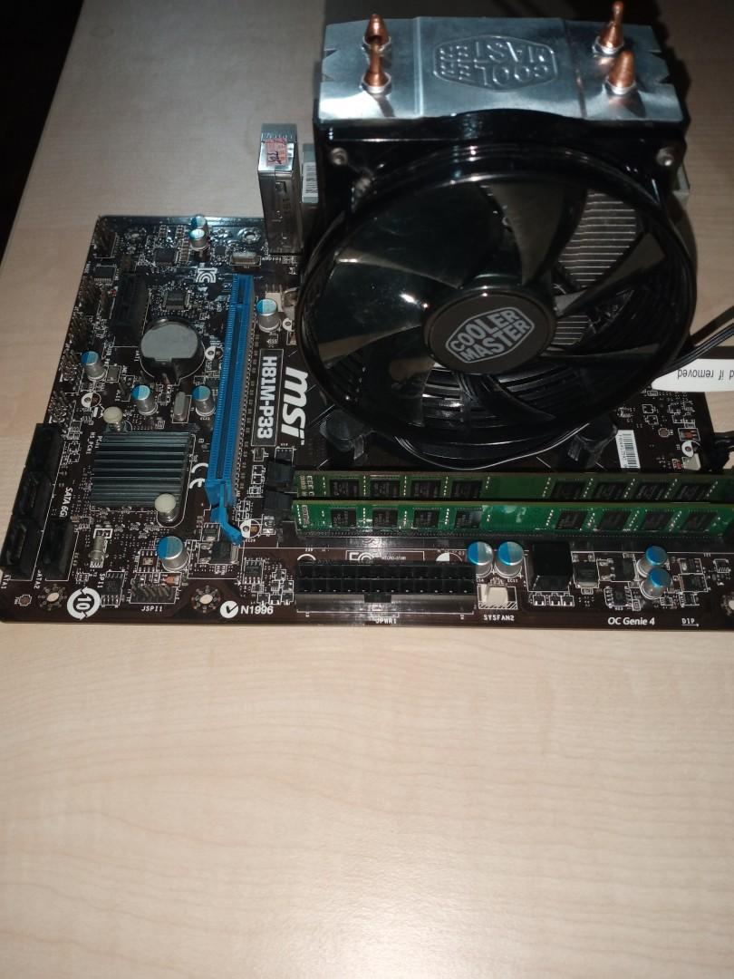 Bundle Combo Motherboard + CPU, Computers & Tech, Parts & Accessories