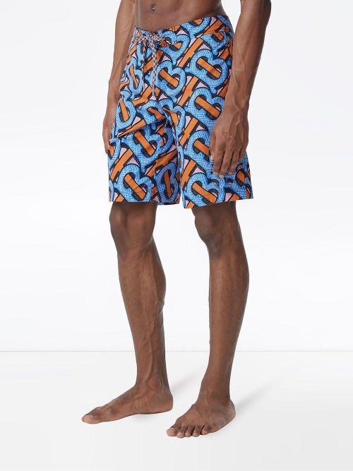 Burberry mens swim deals