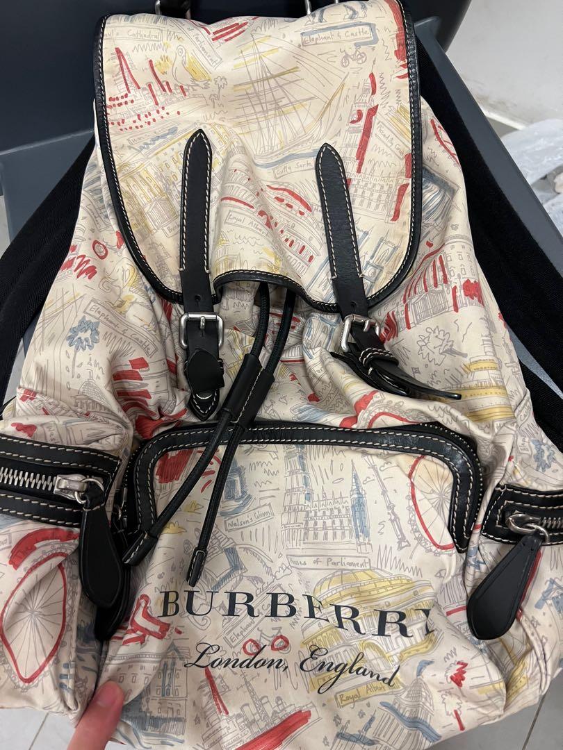 Burberry backpack deals graffiti