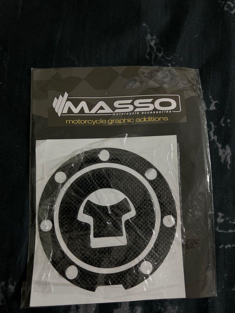 Honda Carbon fiber fuel cap sticker, Motorcycles, Motorcycle