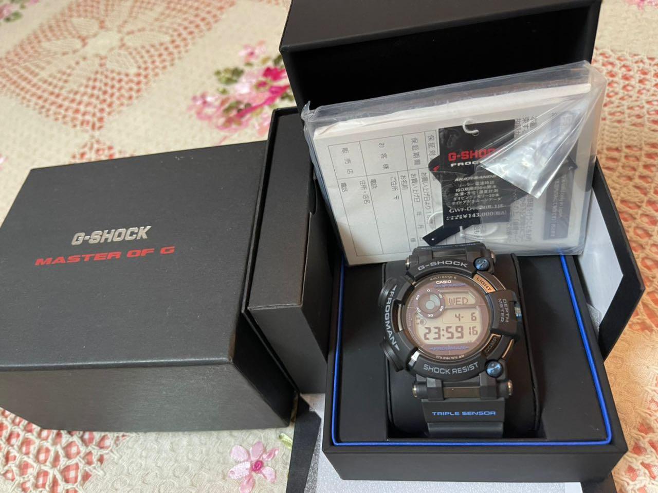Casio G-SHOCK Frogman “Paskal” GWF-D1000B -3JF, Men's Fashion, Watches   Accessories, Watches on Carousell