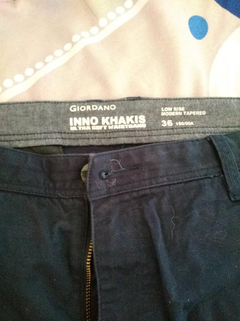 Celana giordano inno khakis, Fesyen 