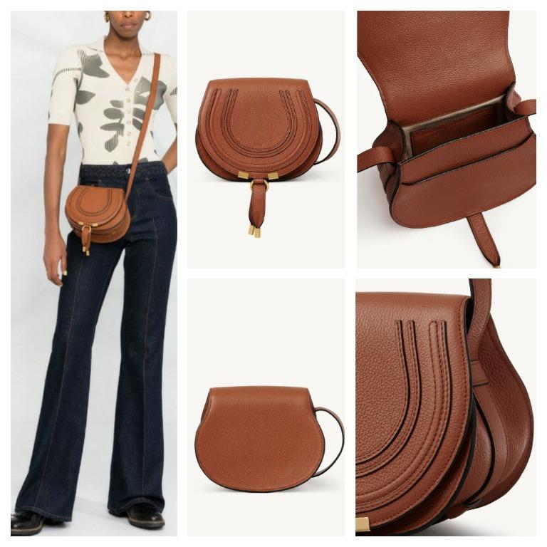 Chloé mini top marcie saddle bag