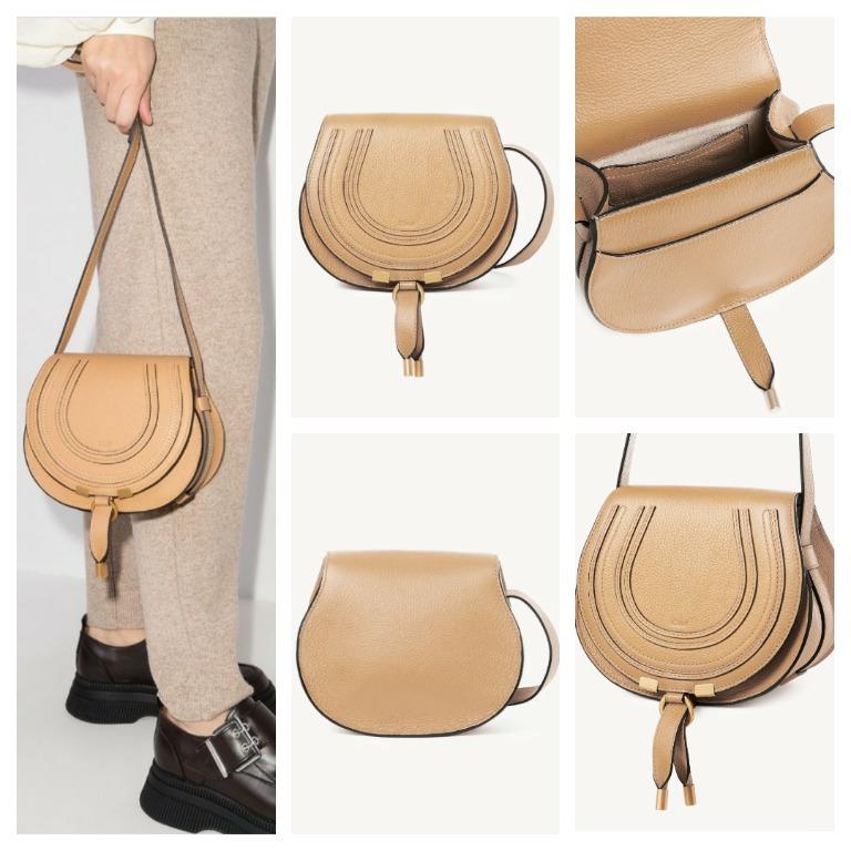 Chloe marcie pochette crossbody, 名牌, 手袋及銀包- Carousell