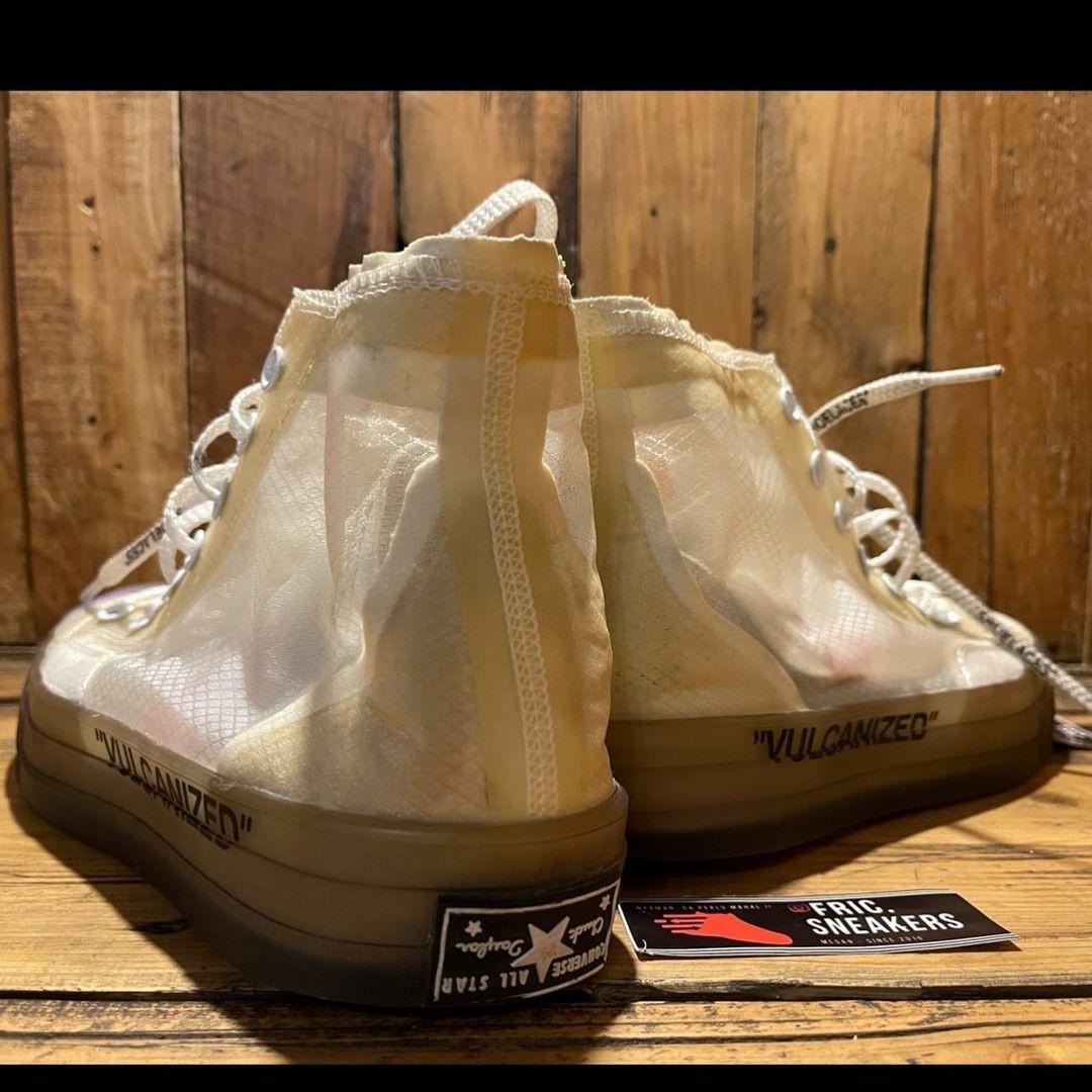 Converse x sale off white sample