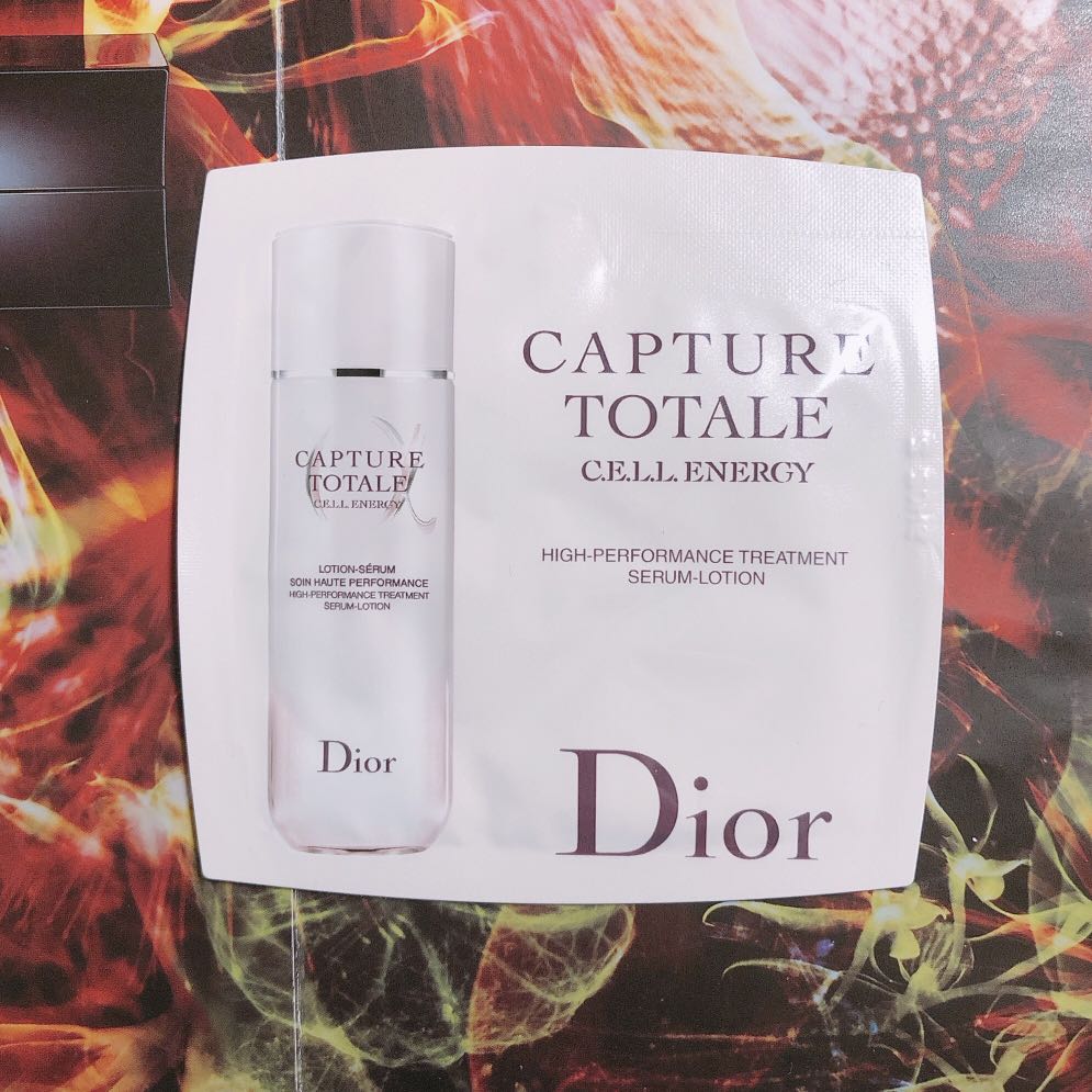 dior capture totale cell energy serum lotion