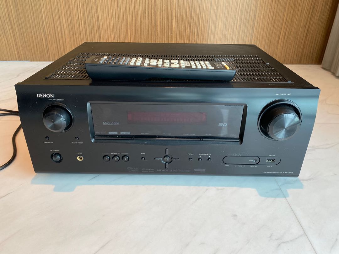 DENON AVR-1912 AVレシーバーアンプYAMAHA 3.1chセット
