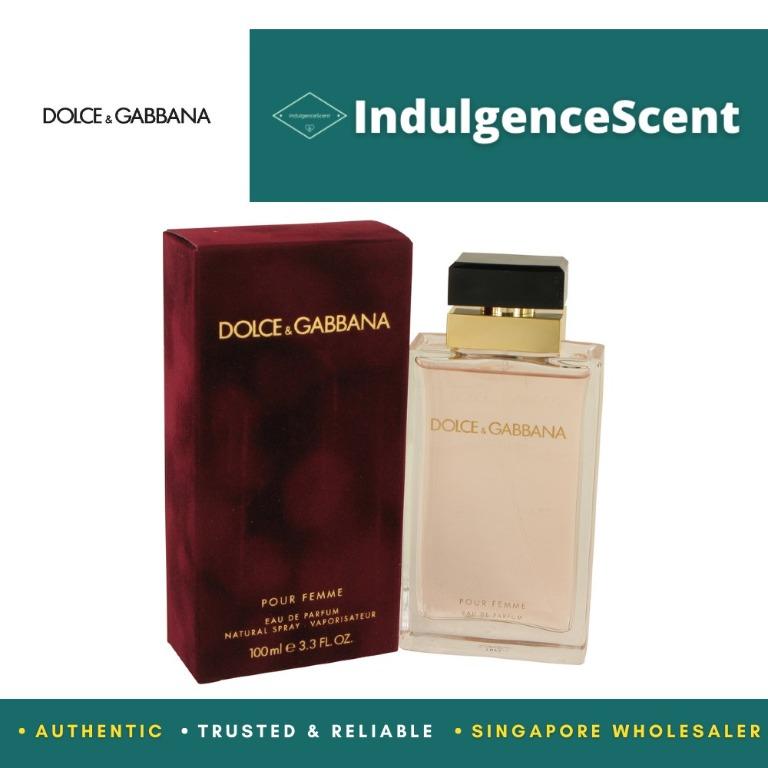 Dolce Gabbana Pour Femme Eau de Parfum Edp 100ml Beauty