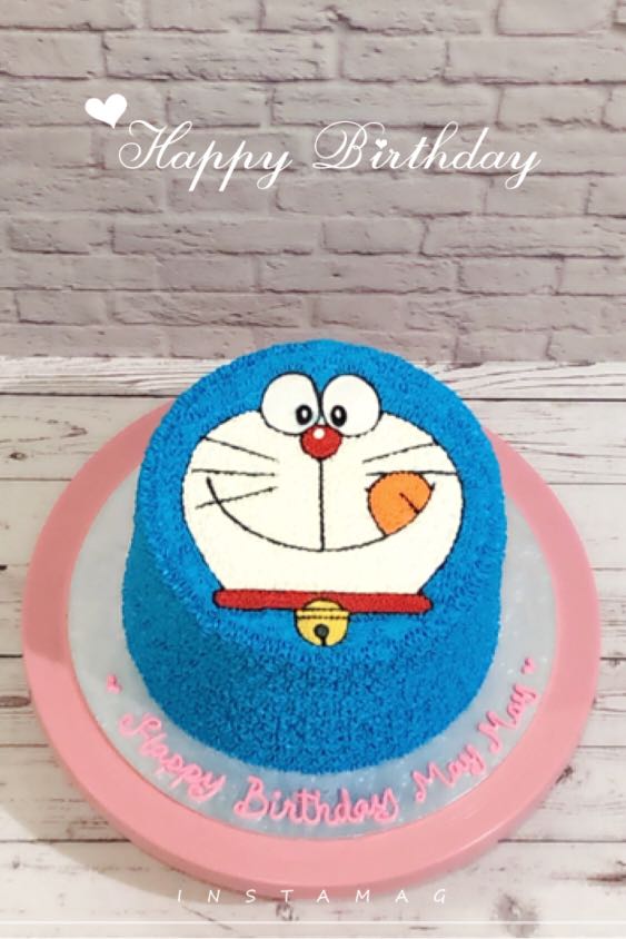 Doraemon In Sad Mood Theme Cake - Bloomsvilla