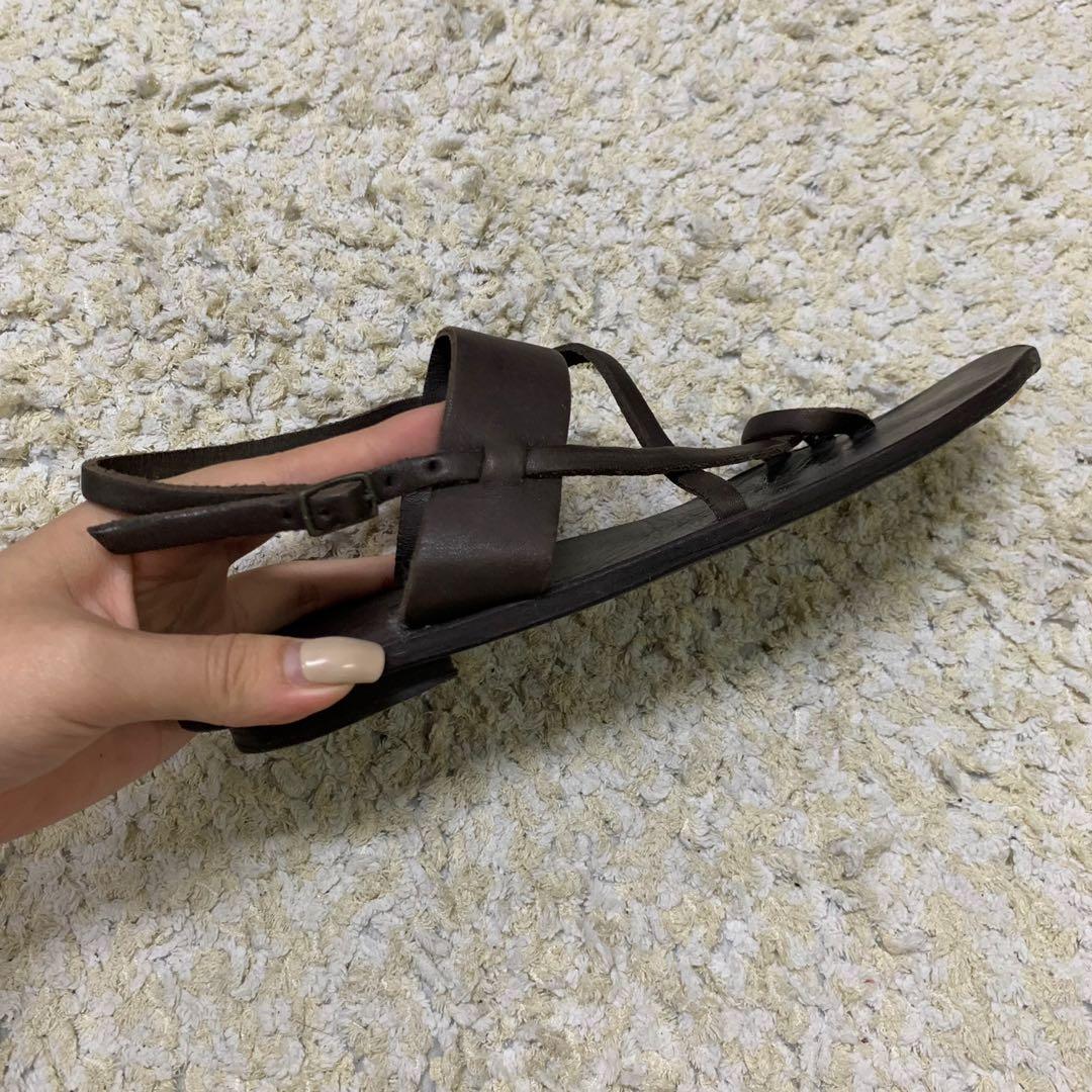 E36 KOOS leather strap slipper Sandals shoes