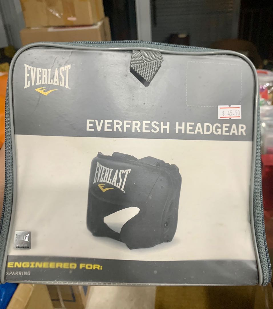 everlast open face headgear