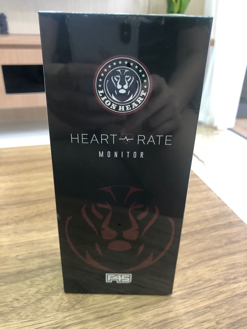 F45 Lion Heart Rate Monitor, Sports Equipment, Other Sports Equipment