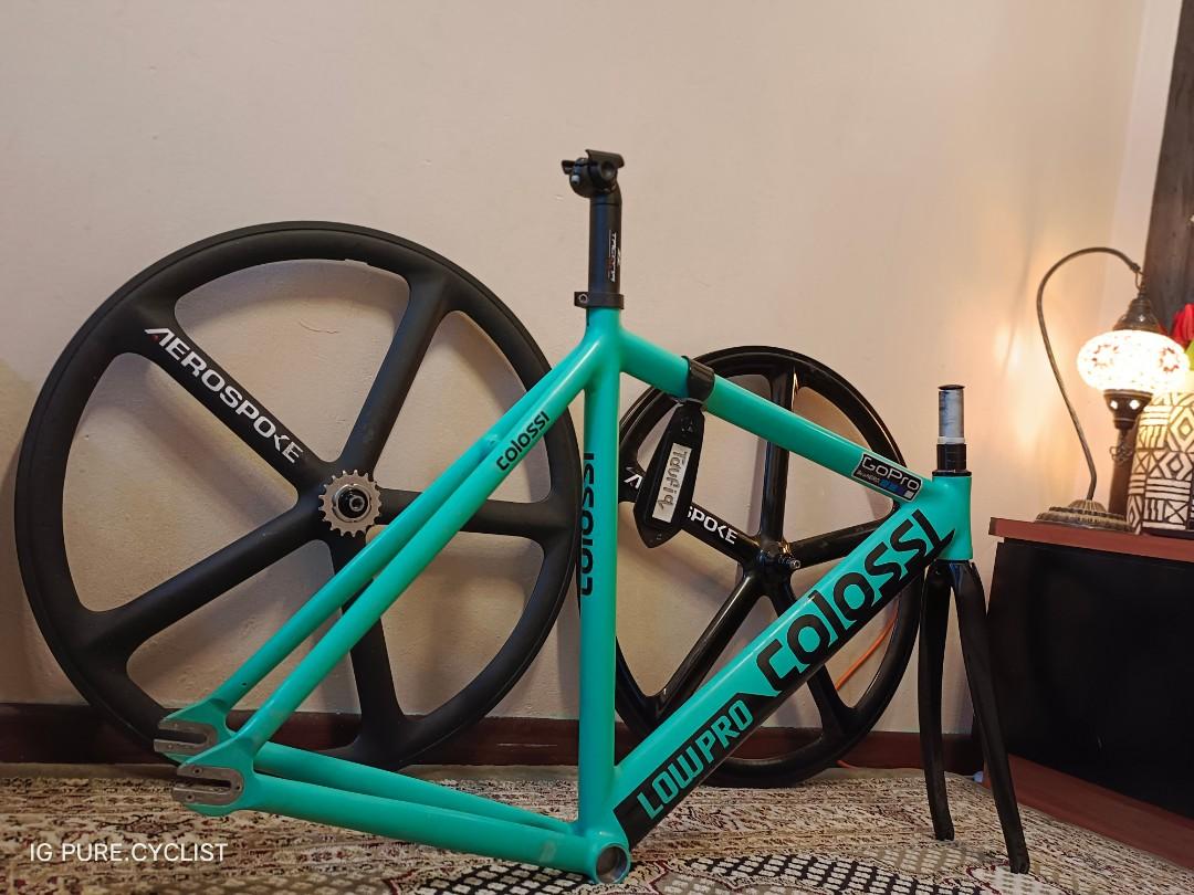 Fixie fixed gear frame set, Sports Equipment, Bicycles & Parts