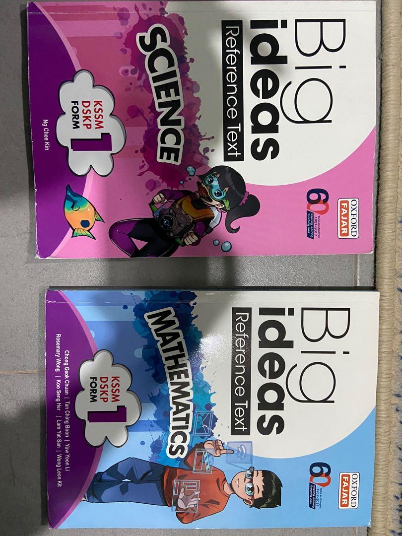 Form 1 Reference Book (SCIENCE AND MATH DLP), Hobbies & Toys, Books ...